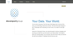 Desktop Screenshot of davenportgroup.com